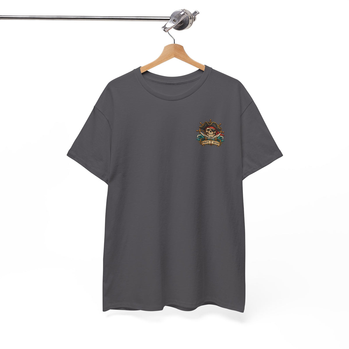Pirate Skull Tee — "I Was a Pirate" Nautical Skull, Water • Alcohol • Booty • Boats Graphic T‑Shirt
