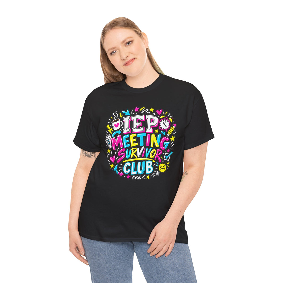 Video Meeting Survivor Club T-Shirt — Funny Remote Work Tee