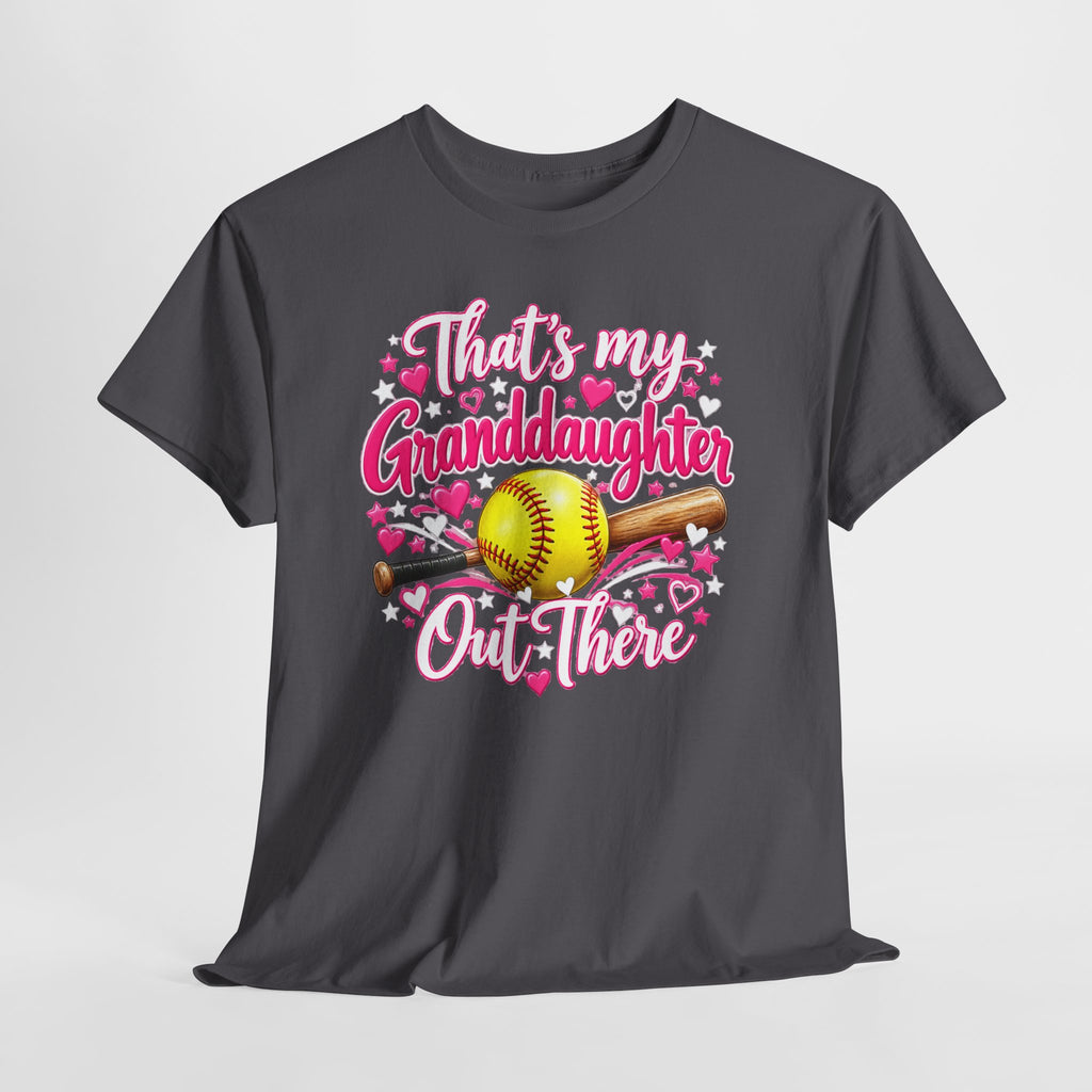 That’s My Granddaughter Out There Softball Grandma T-Shirt