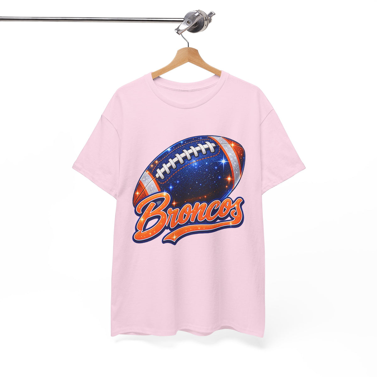 Broncos Football T-Shirt — Galaxy Football Graphic Tee