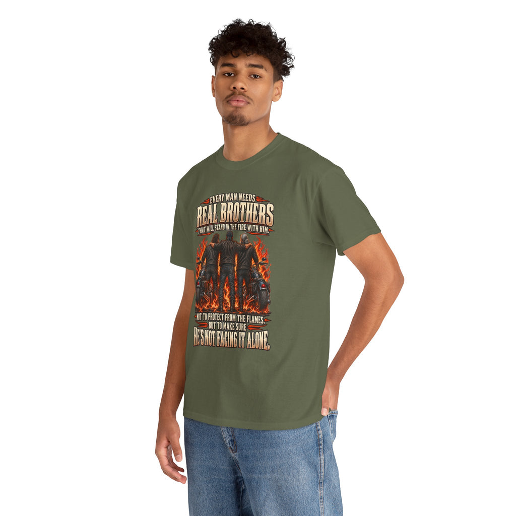 Real Brothers Graphic T-Shirt – Brotherhood and Strength