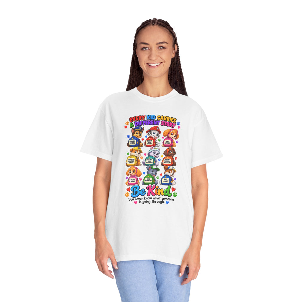 Be Kind Every Kid Carries Inspirational T-Shirt