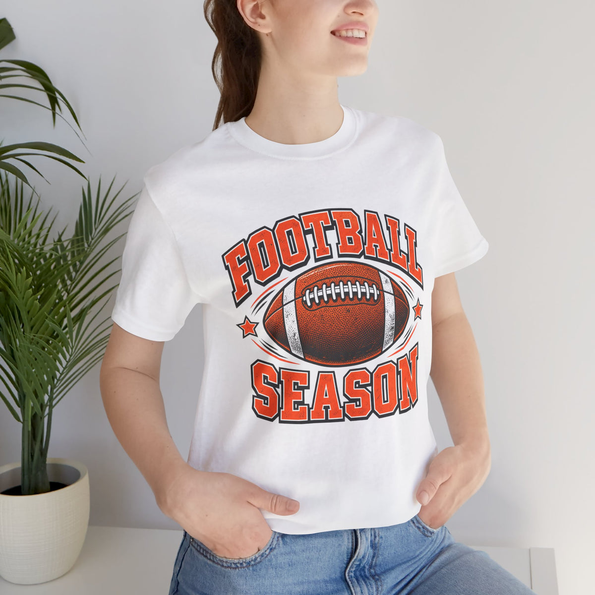Football Season Tee – Vintage Football Graphic Shirt