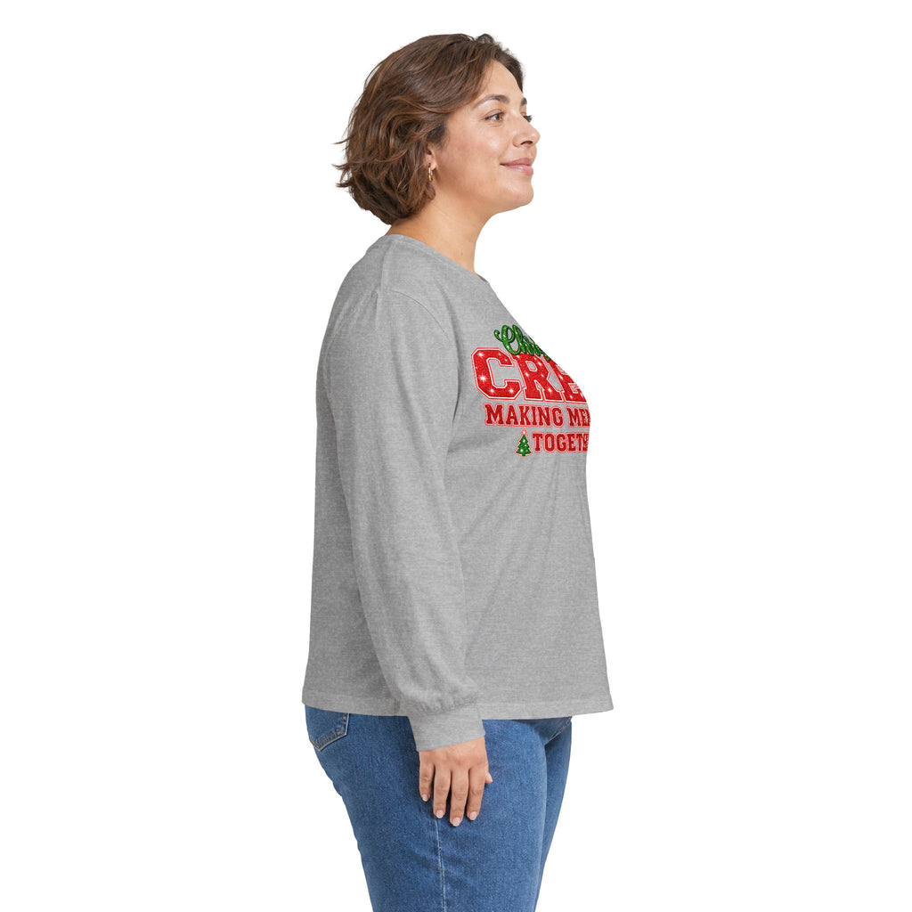 Christmas Crew Making Memories Together Long Sleeve Tee