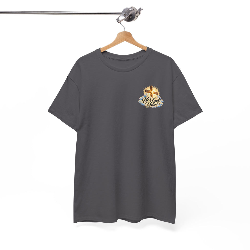 Don't Overthink It He's Got You Tee — Christian Cross Inspirational T‑Shirt