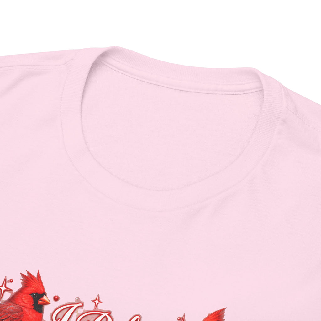 Angels from Heaven Cardinal Christmas T-Shirt