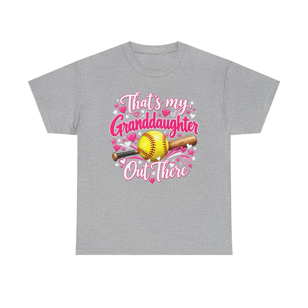 That’s My Granddaughter Out There Softball Grandma T-Shirt