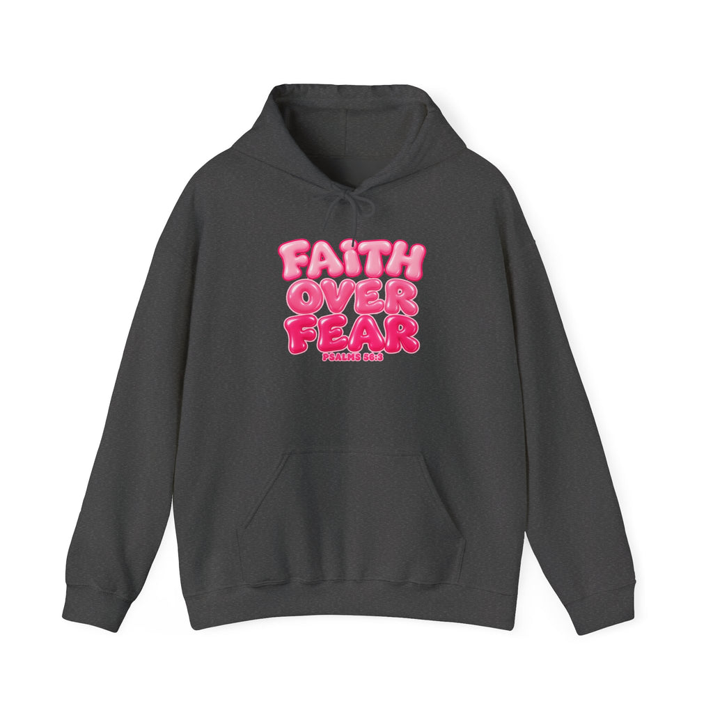 Faith Over Fear Inspirational Hoodie
