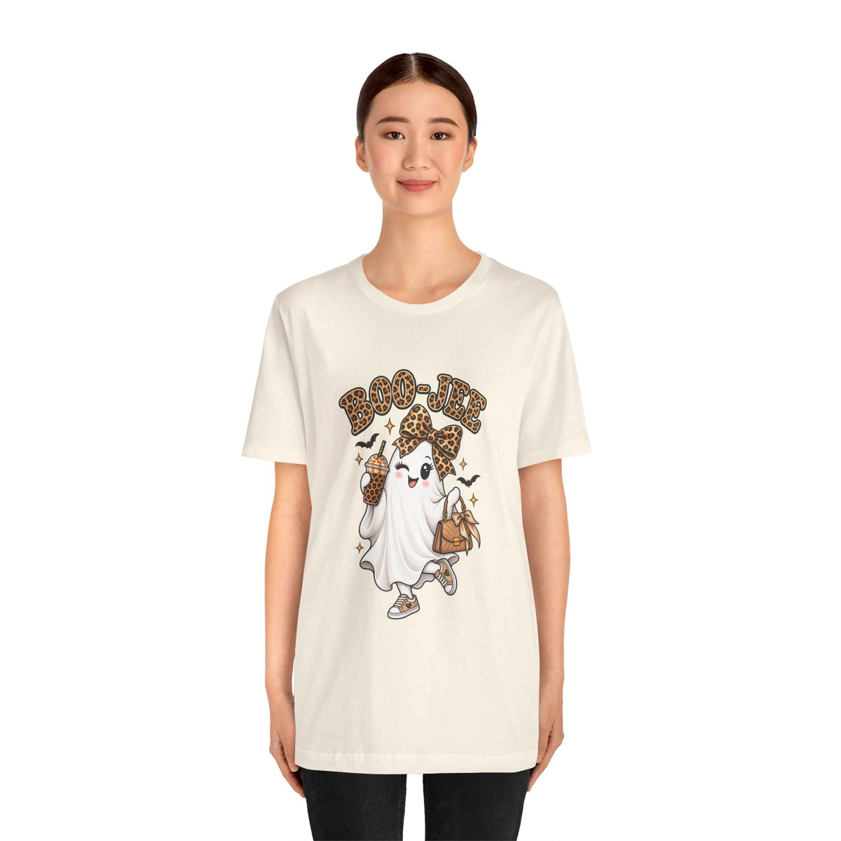Boo-Jee Leopard Ghost Tee