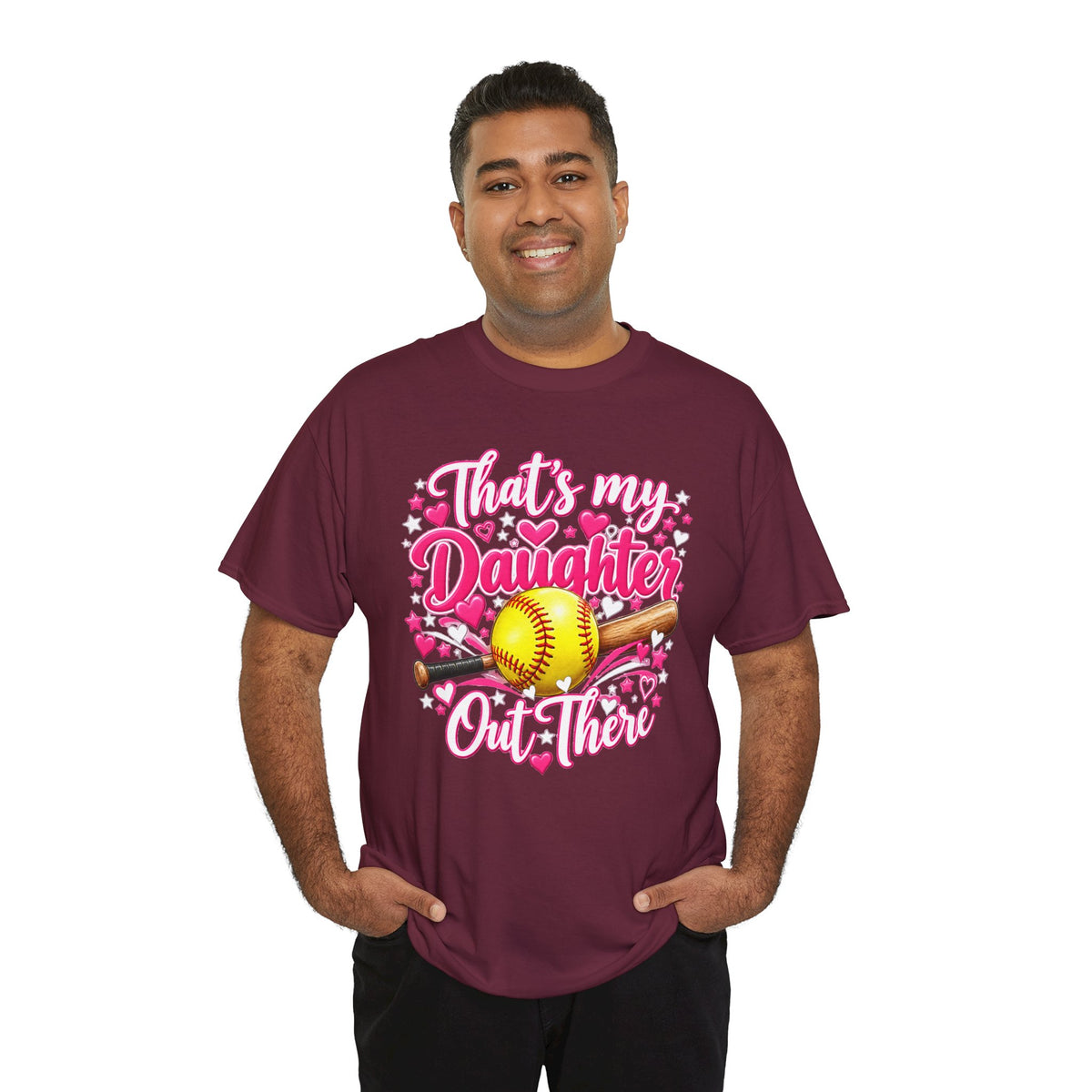 That’s My Daughter Out There Softball T-Shirt