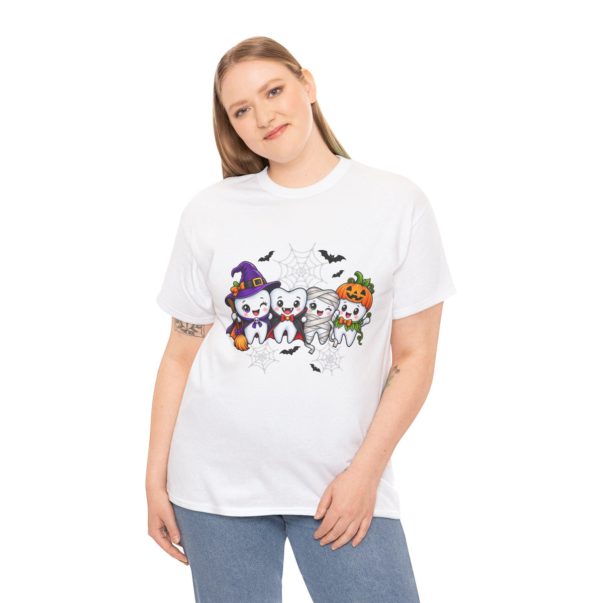 Halloween Teeth T-Shirt | Cute Dental Costume Graphic