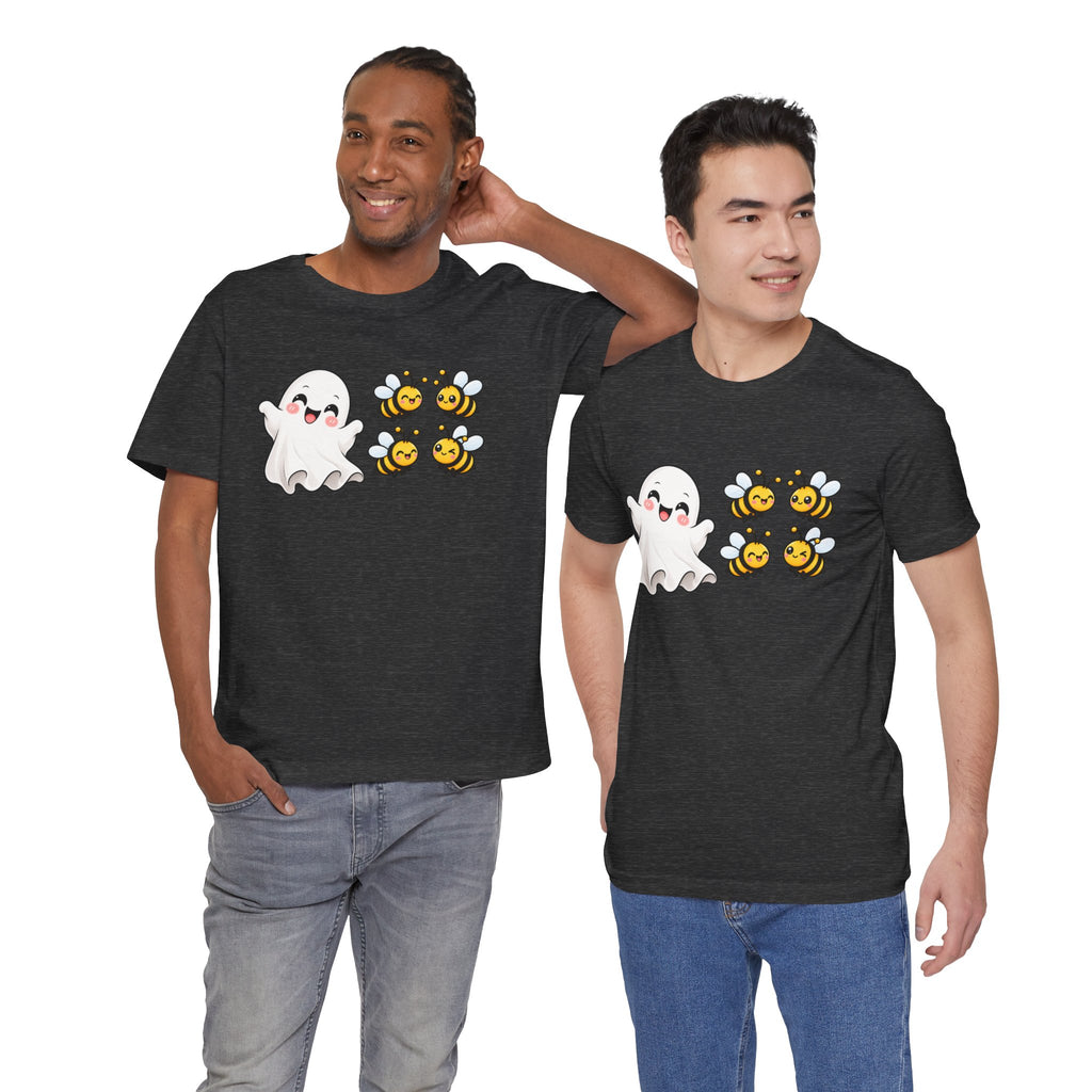 Boo & Bees Halloween Tee – Cute Ghost & Bee Shirt | Spooky Season Must-Have