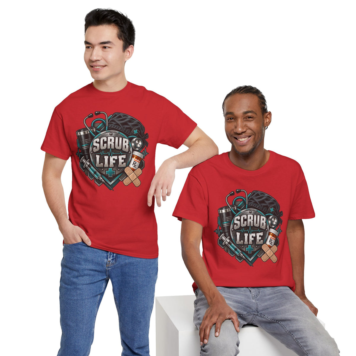 Scrub Life T-Shirt – Nurse & Healthcare Worker Graphic Tee
