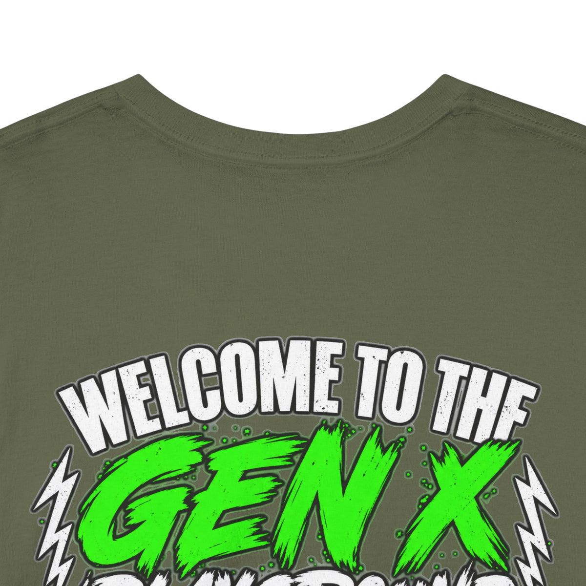 Gen X Playground T‑Shirt — "Welcome to the Gen X Playground" Graphic Tee