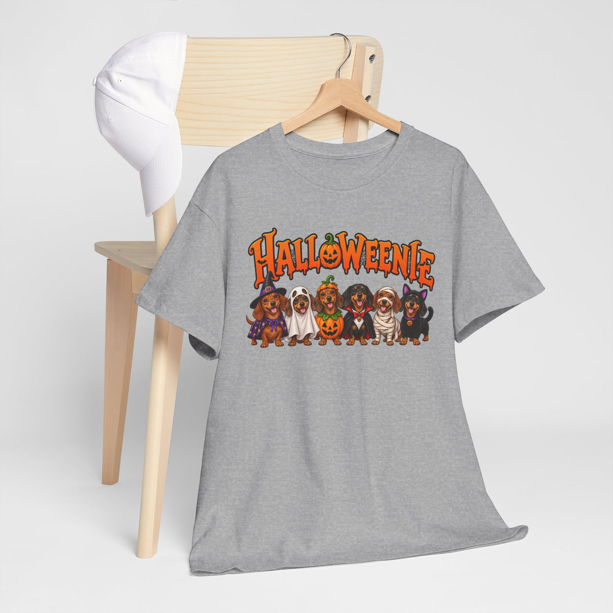 Halloweenie Dachshund T-Shirt | Halloween Dog Graphic
