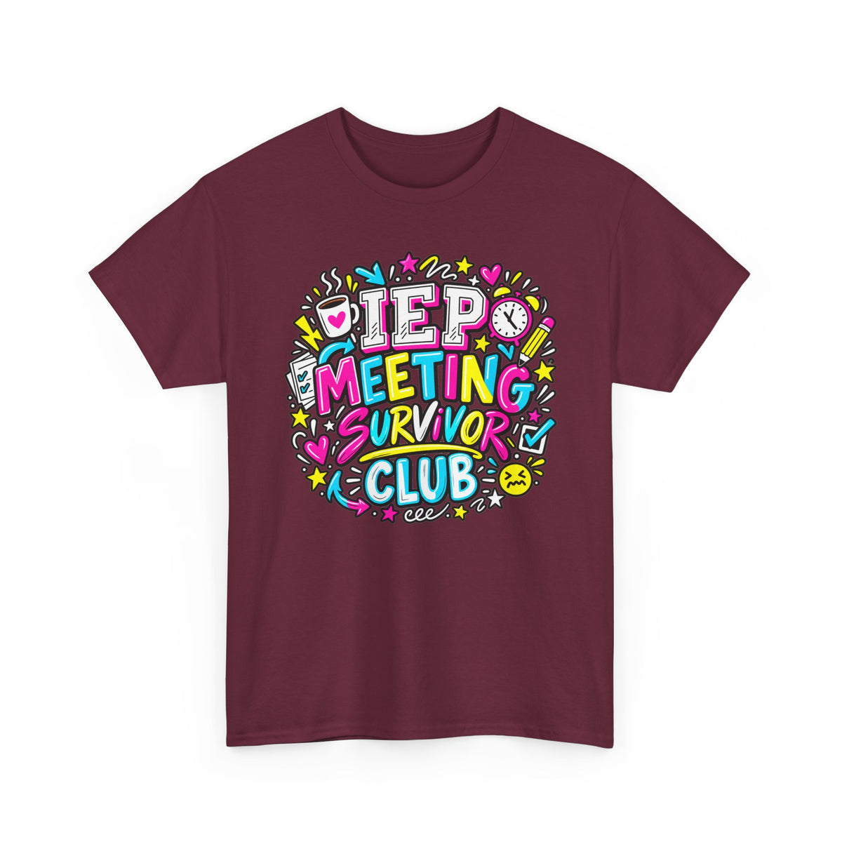 Video Meeting Survivor Club T-Shirt — Funny Remote Work Tee