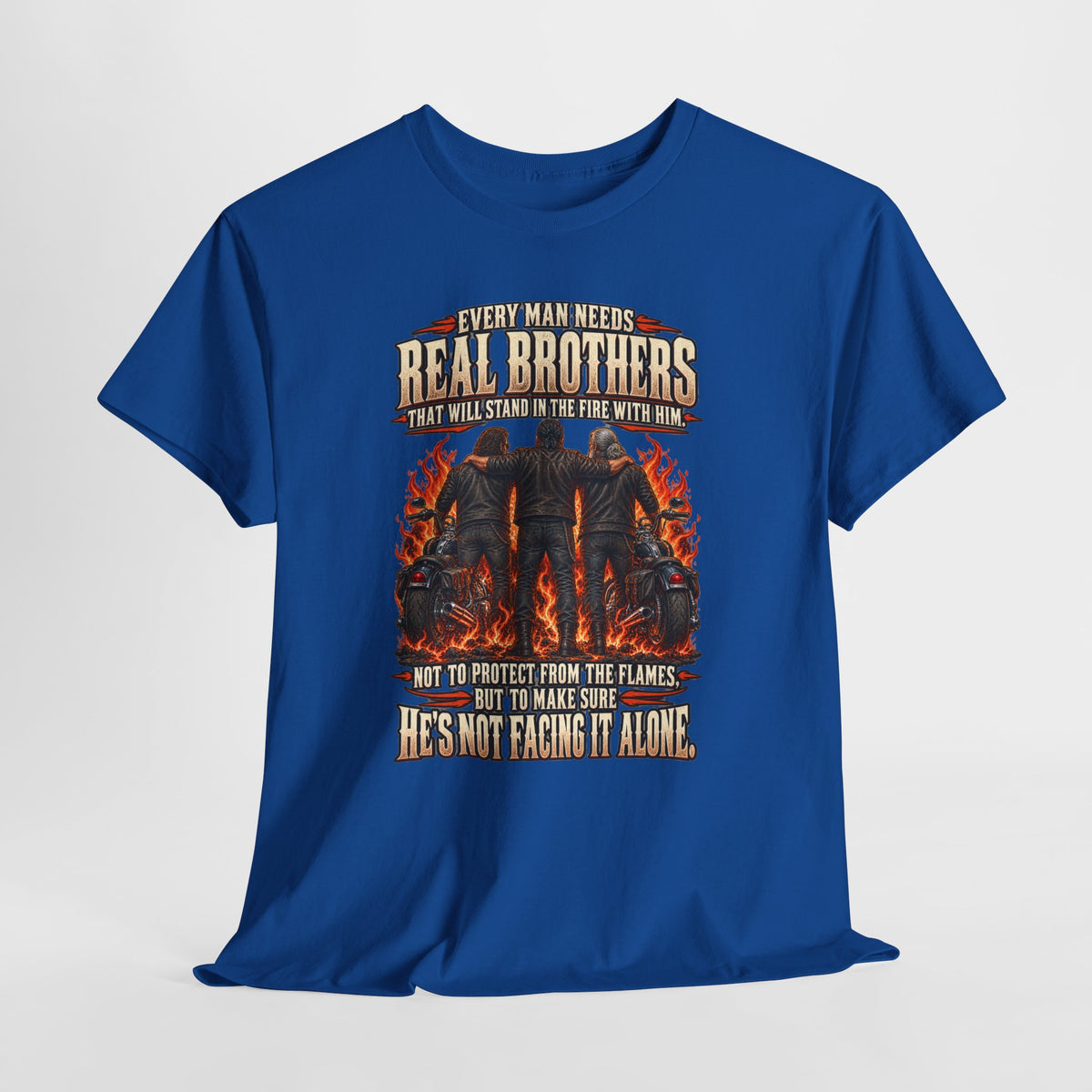 Real Brothers Graphic T-Shirt – Brotherhood and Strength