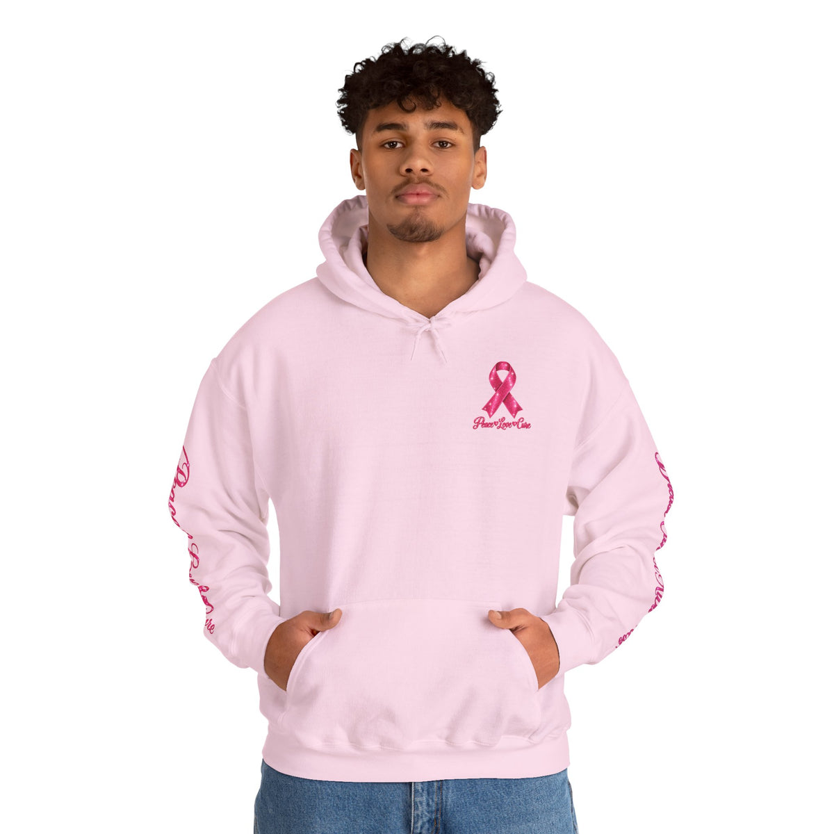 Pink Ribbon Breast Cancer Awareness Hoodie