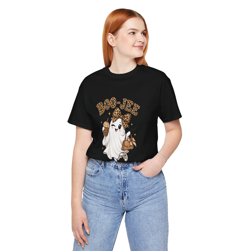 Boo-Jee Leopard Ghost Tee