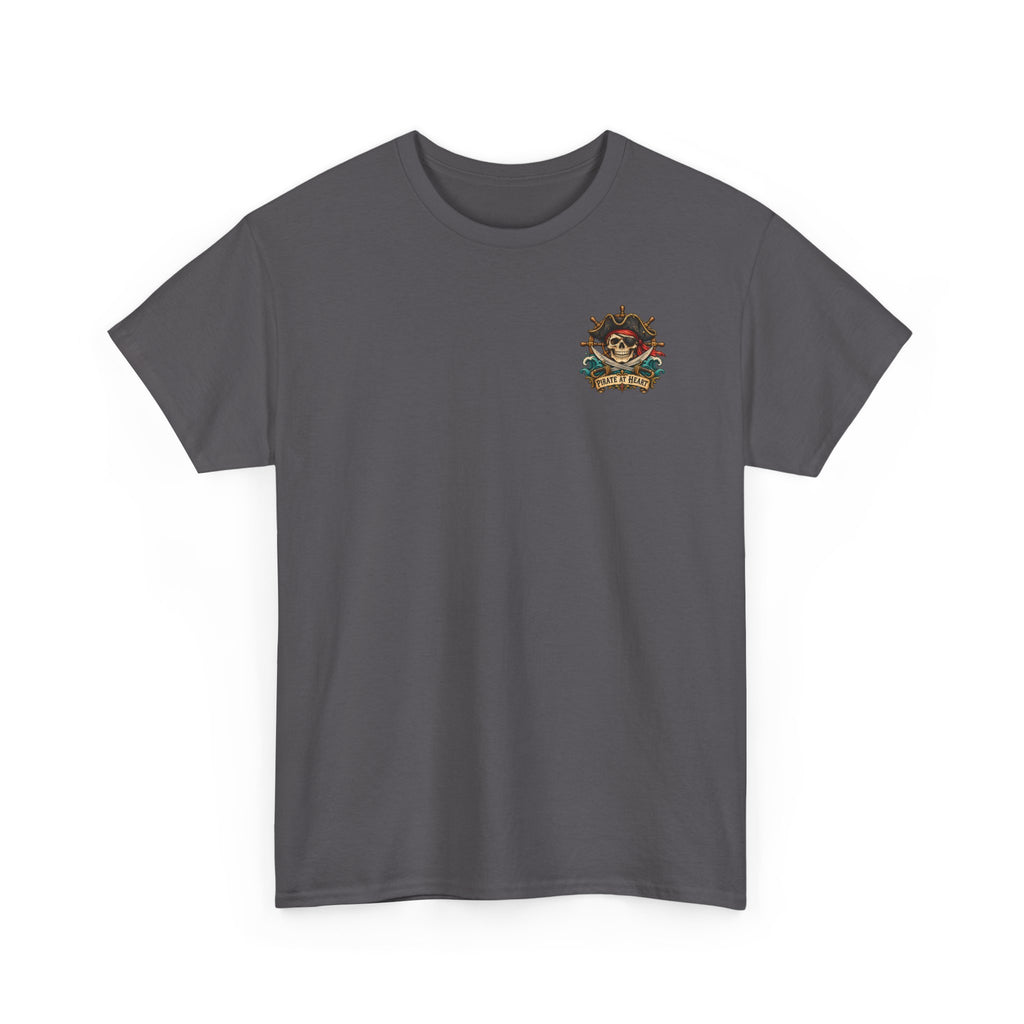 Pirate Skull Tee — "I Was a Pirate" Nautical Skull, Water • Alcohol • Booty • Boats Graphic T‑Shirt