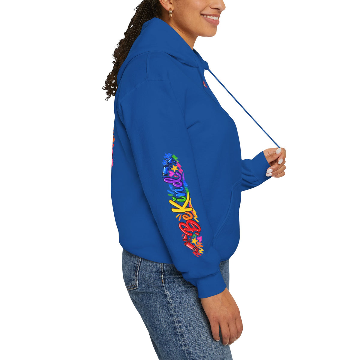 Broken Crayons Still Colorful Rainbow Art Hoodie
