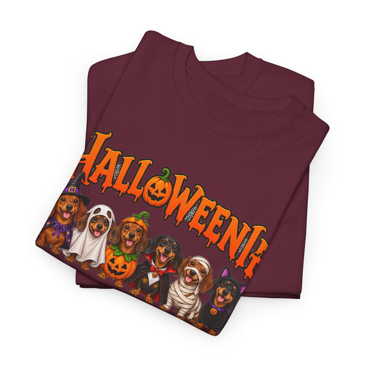 Halloweenie Dachshund T-Shirt | Halloween Dog Graphic