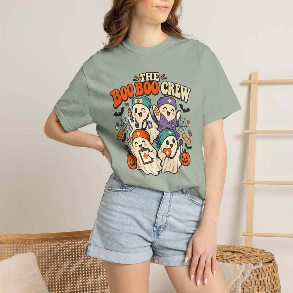 Halloween 'The Boo Boo Crew' Graphic T-Shirt