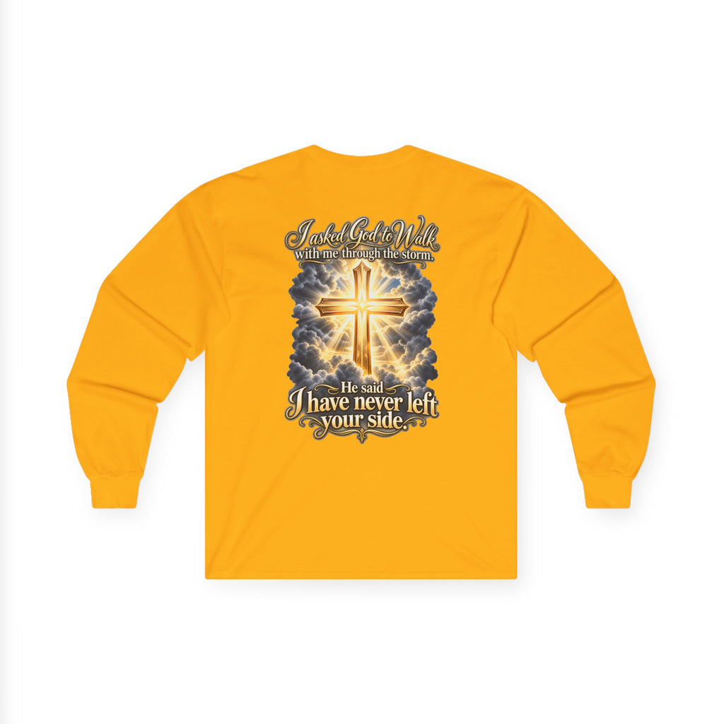 He Is Risen Christian Long Sleeve Tee