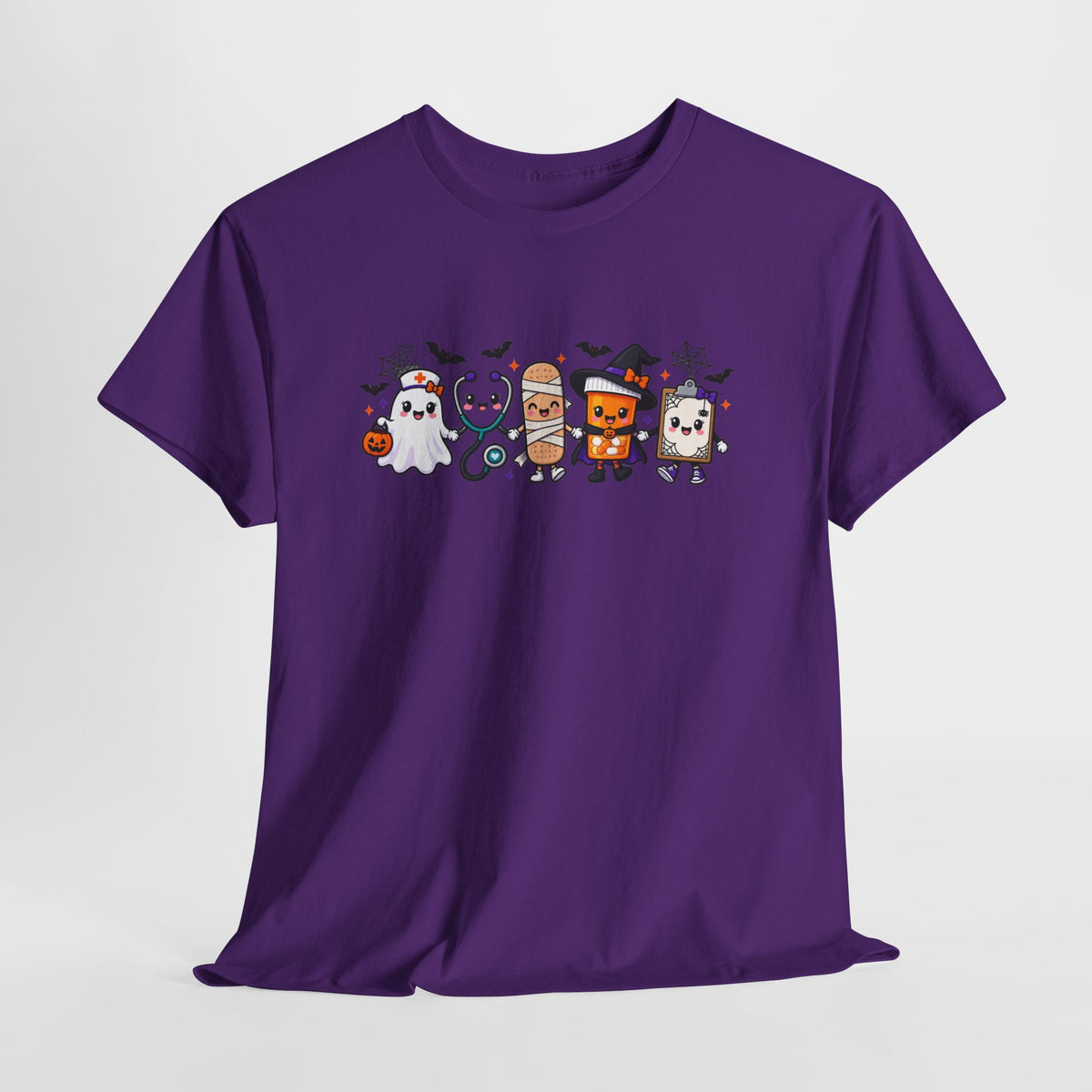 Halloween Candy Characters Tee — Cute Trick-or-Treat Ghosts & Candy Corn Shirt