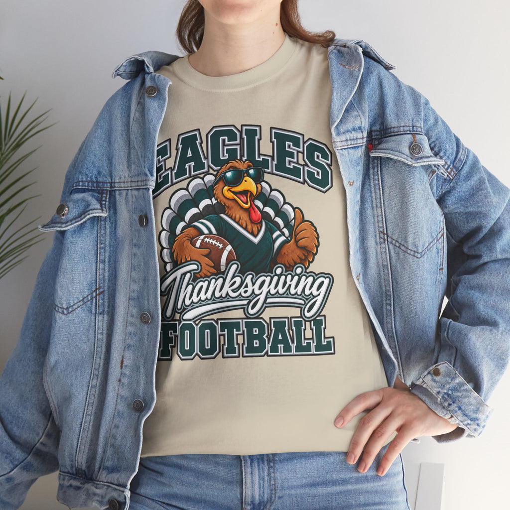 Eagles Thanksgiving Football Tee