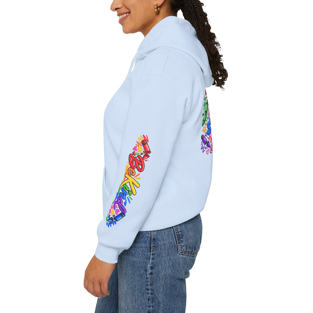 Broken Crayons Still Colorful Rainbow Art Hoodie