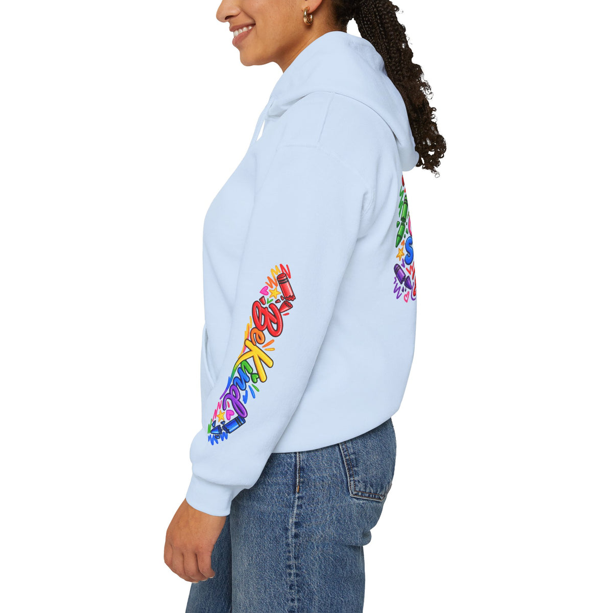 Broken Crayons Still Colorful Rainbow Art Hoodie