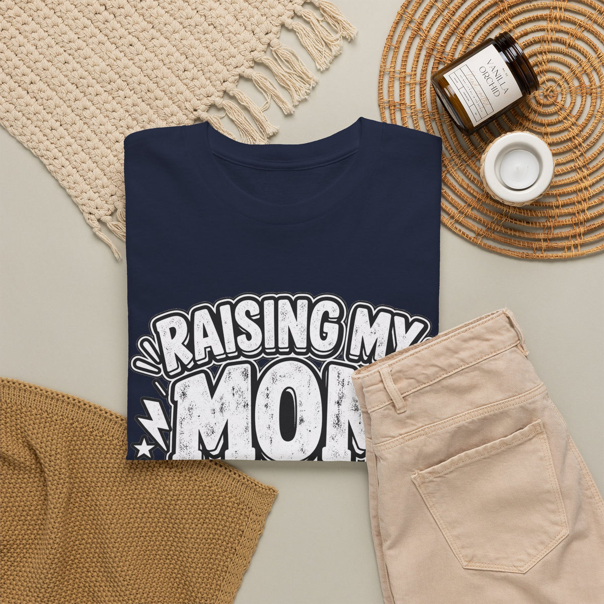 Raising My Mom Is So Hard Tee — Funny Mother-Son Humor Gift