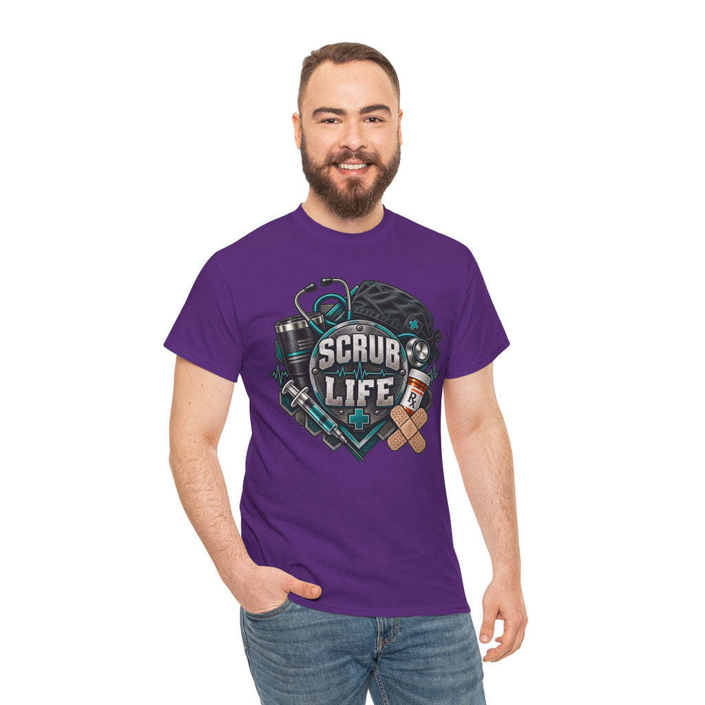 Scrub Life T-Shirt – Nurse & Healthcare Worker Graphic Tee