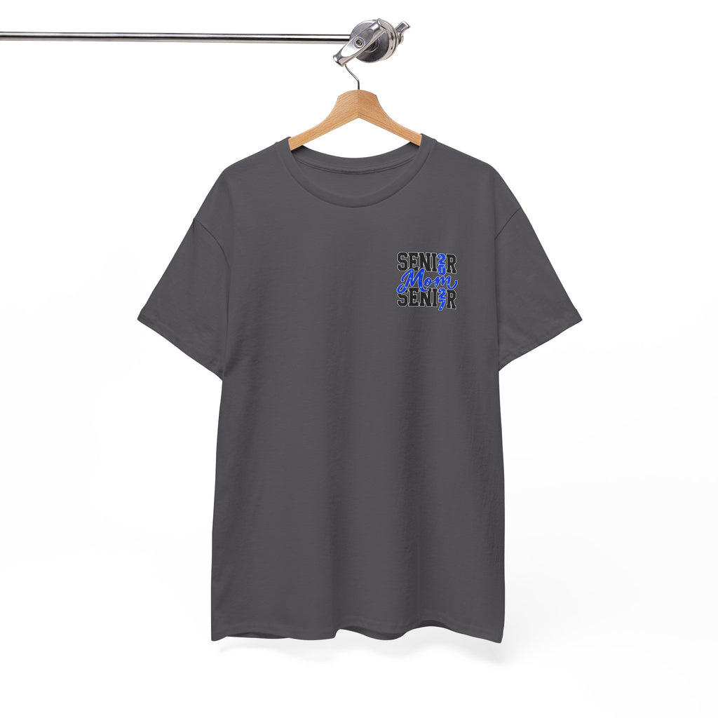 Senior Mom 2027 T-Shirt — Back Print Proud Senior Parent Tee