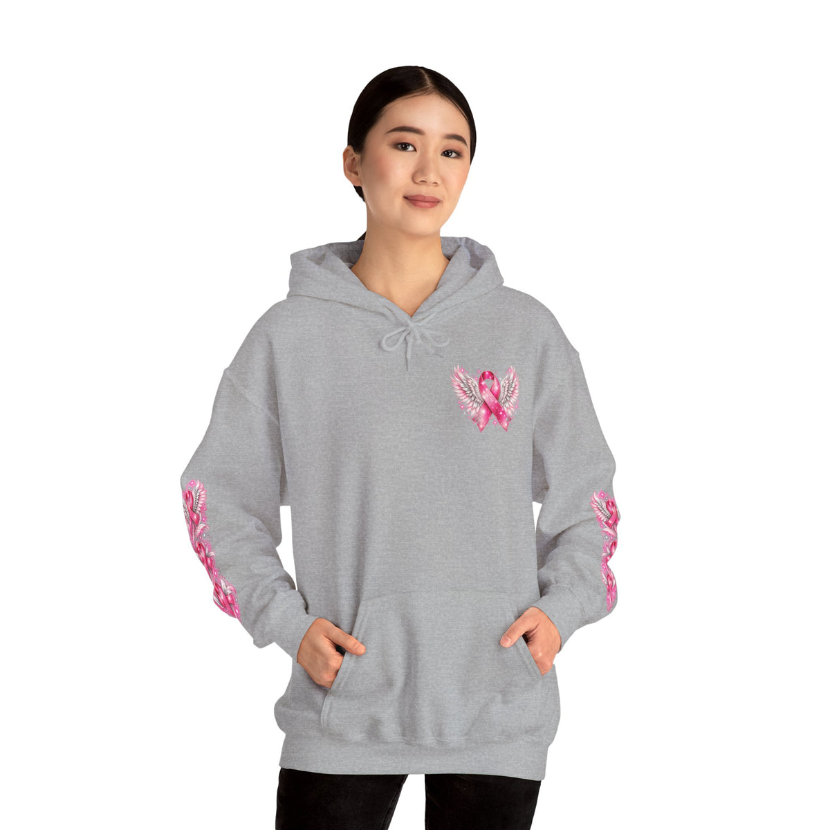 Pink Ribbon Breast Cancer Awareness Hoodie