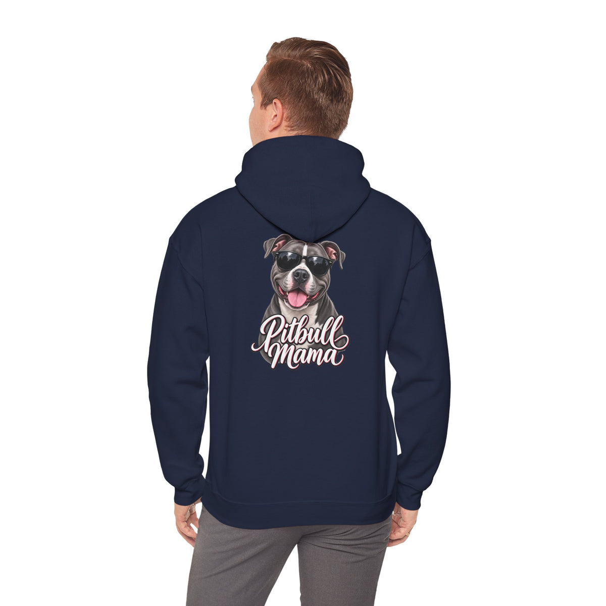 Pitbull Mama Hoodie — Cute Pitbull Dog Mom Pullover