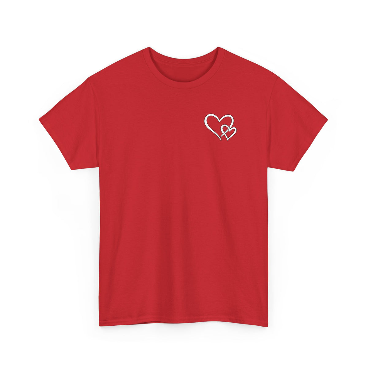 Inspirational Heart T-Shirt – "To the Person Behind Me: You Are Amazing, Beautiful and Enough" Motivational Tee