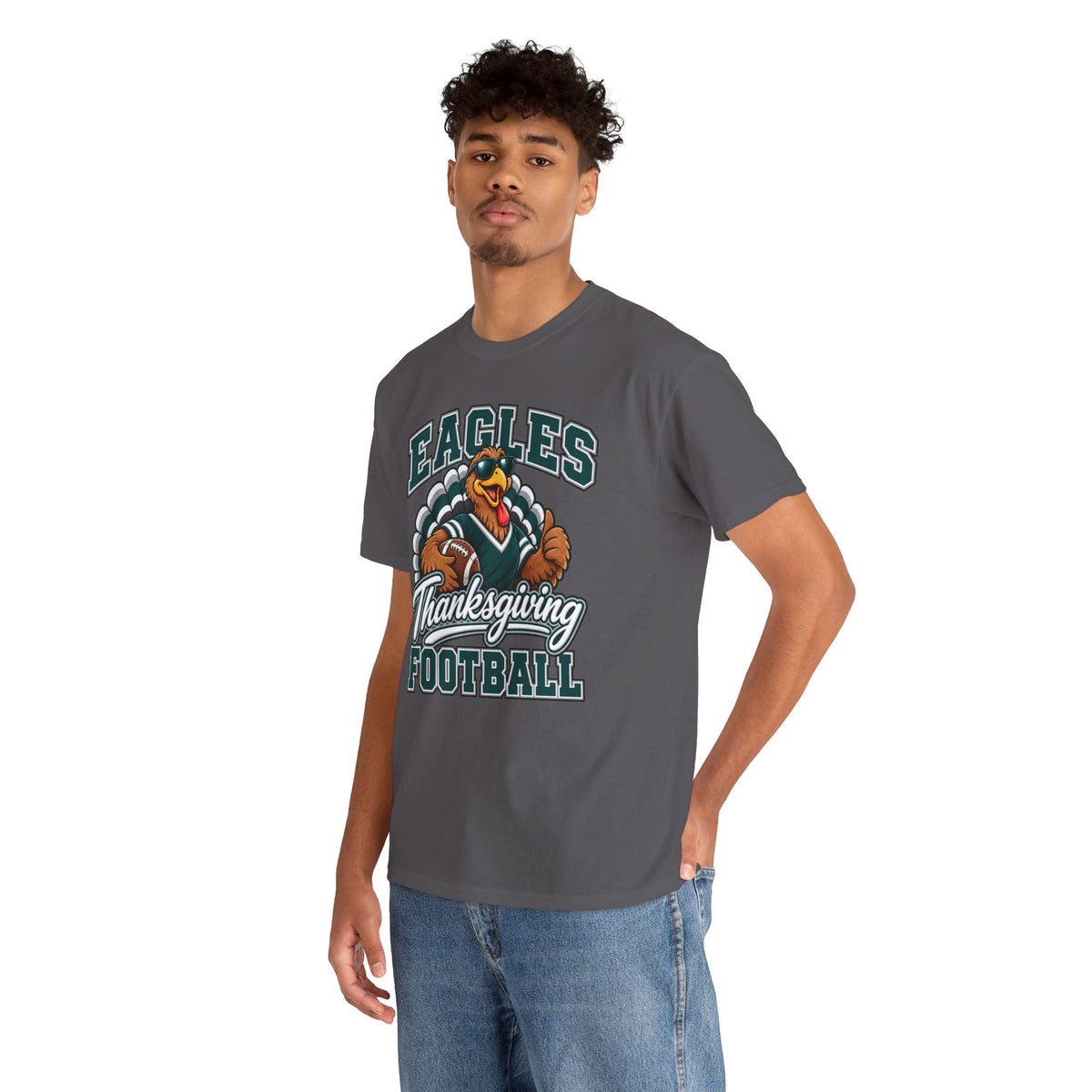Eagles Thanksgiving Football Tee