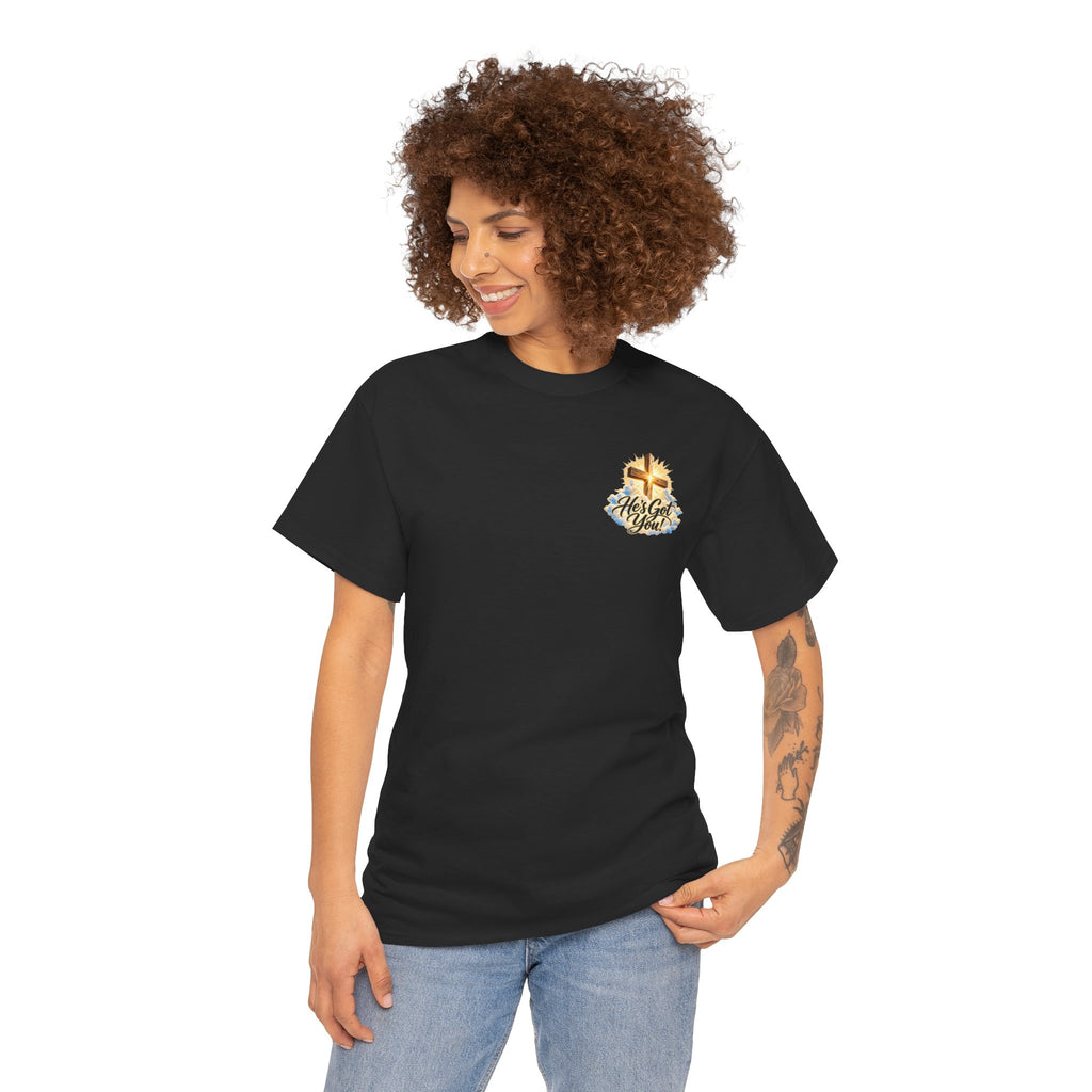 Don't Overthink It He's Got You Tee — Christian Cross Inspirational T‑Shirt