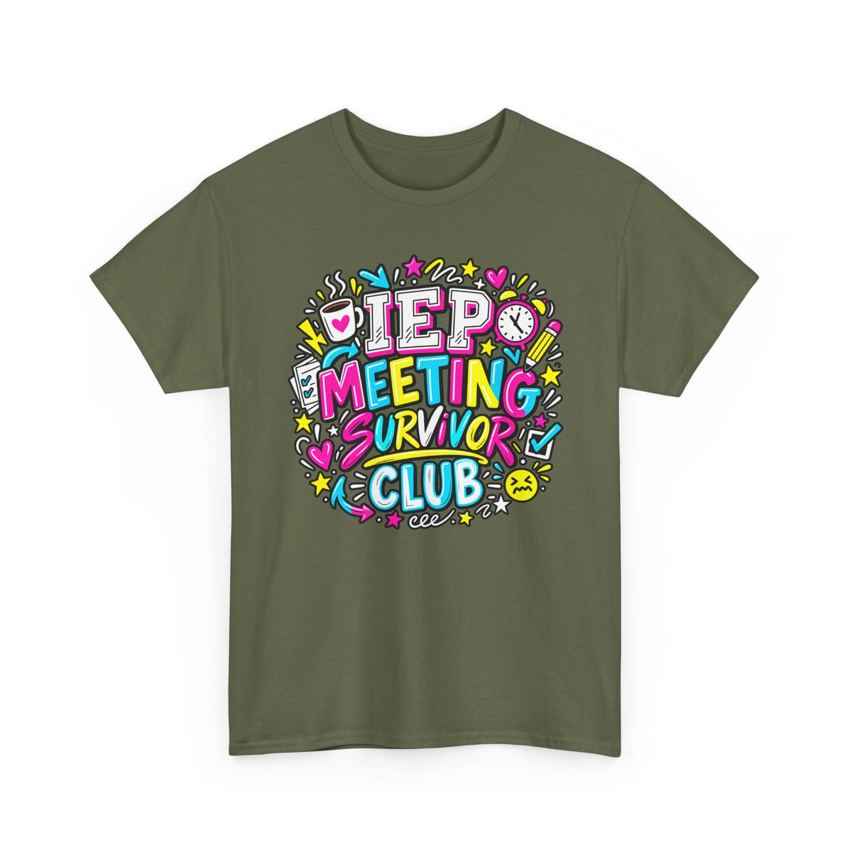 Video Meeting Survivor Club T-Shirt — Funny Remote Work Tee