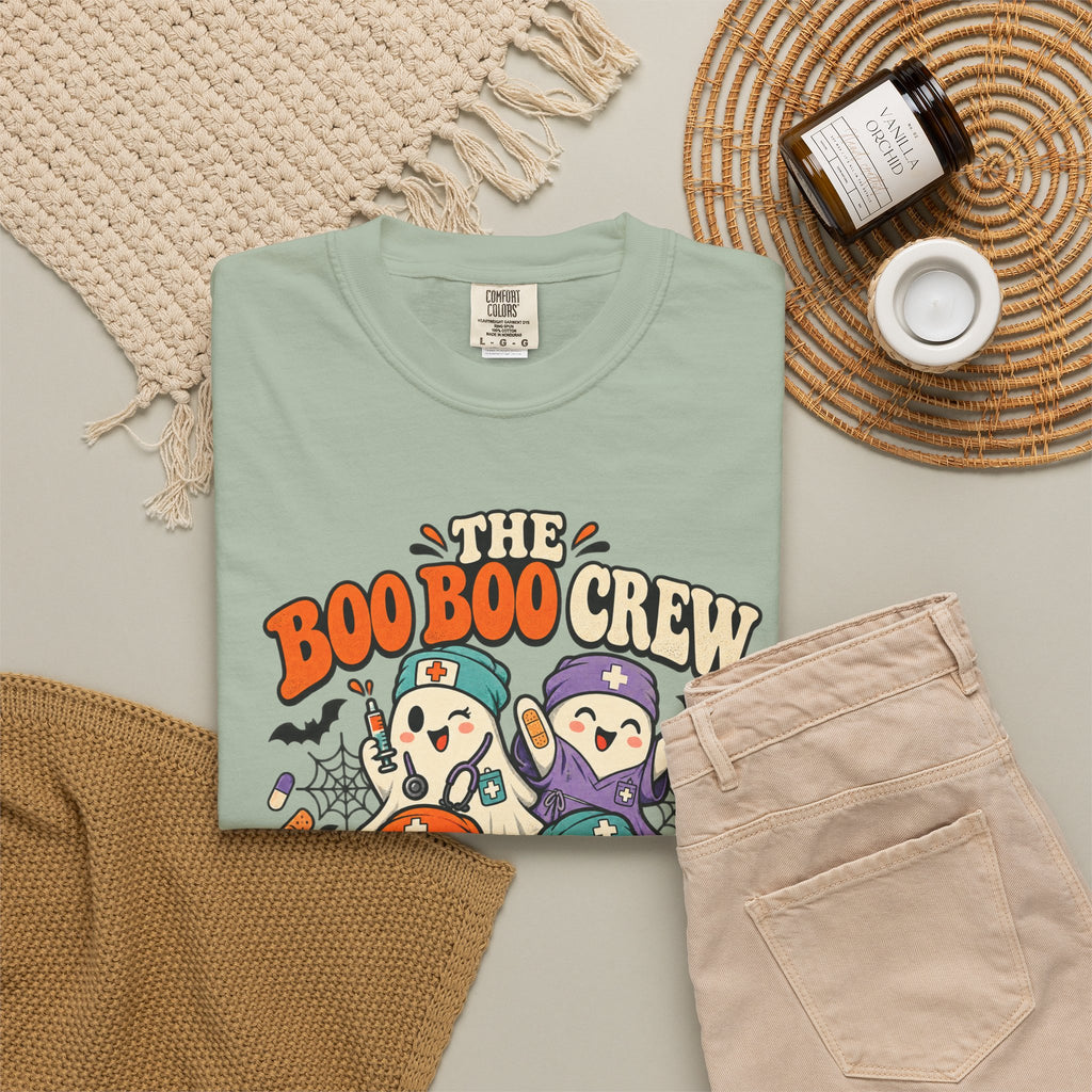Halloween 'The Boo Boo Crew' Graphic T-Shirt