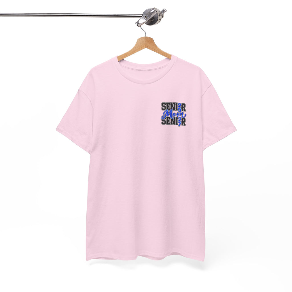 Senior Mom 2027 T-Shirt — Back Print Proud Senior Parent Tee