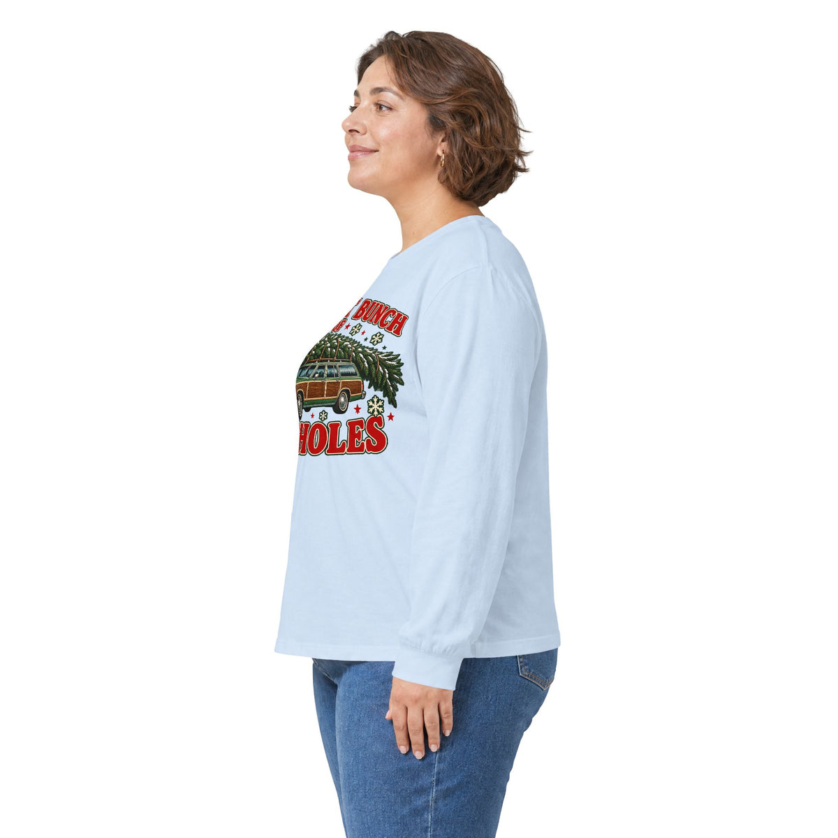 Jolliest Bunch of Assholes Christmas Long Sleeve Tee