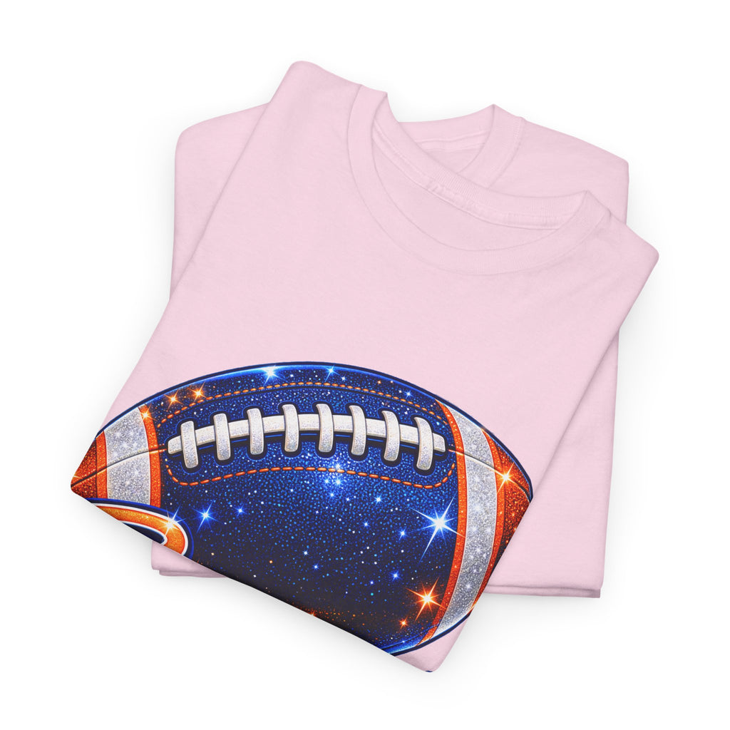 Broncos Football T-Shirt — Galaxy Football Graphic Tee