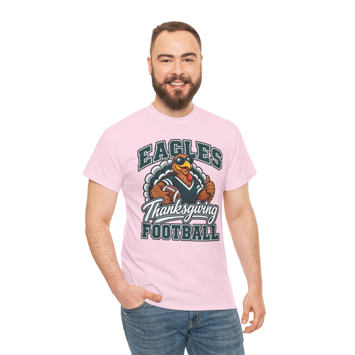 Eagles Thanksgiving Football Tee