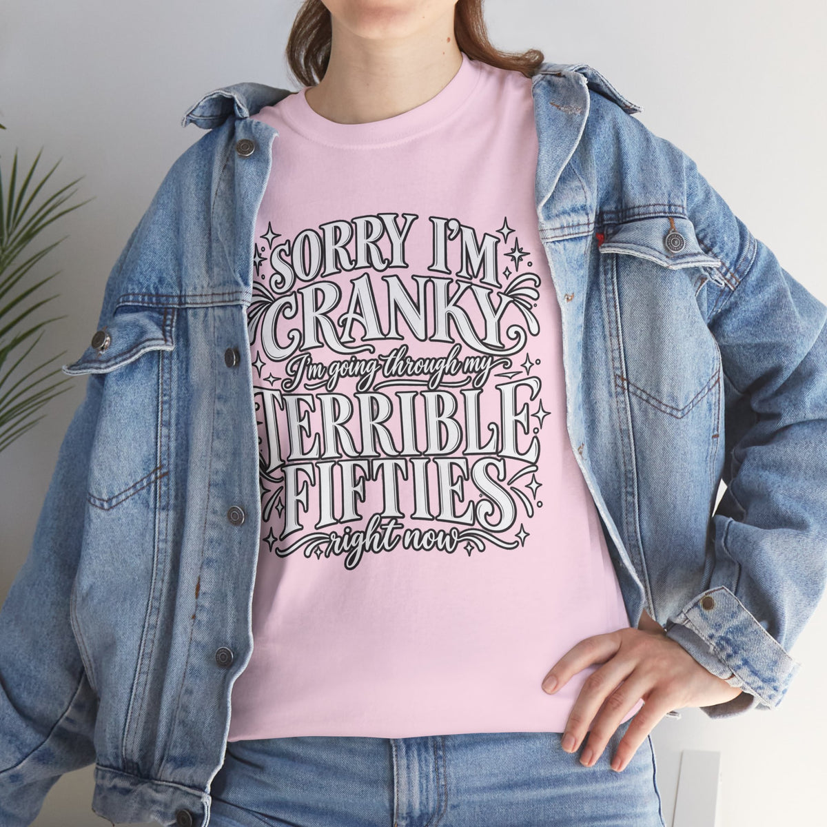 Sorry I'm Cranky—Terrible Fifties Funny Graphic Tee