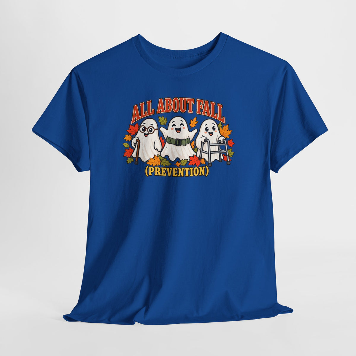 All About Fall (Prevention) Ghost Tee — Cute Halloween Autumn T-Shirt