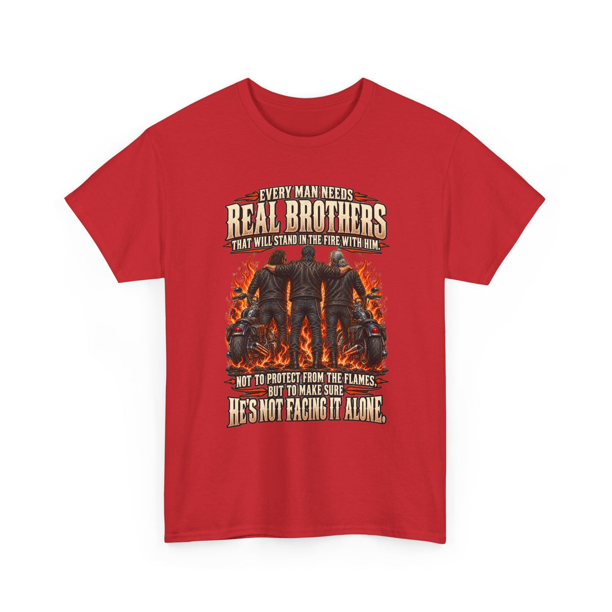 Real Brothers Graphic T-Shirt – Brotherhood and Strength
