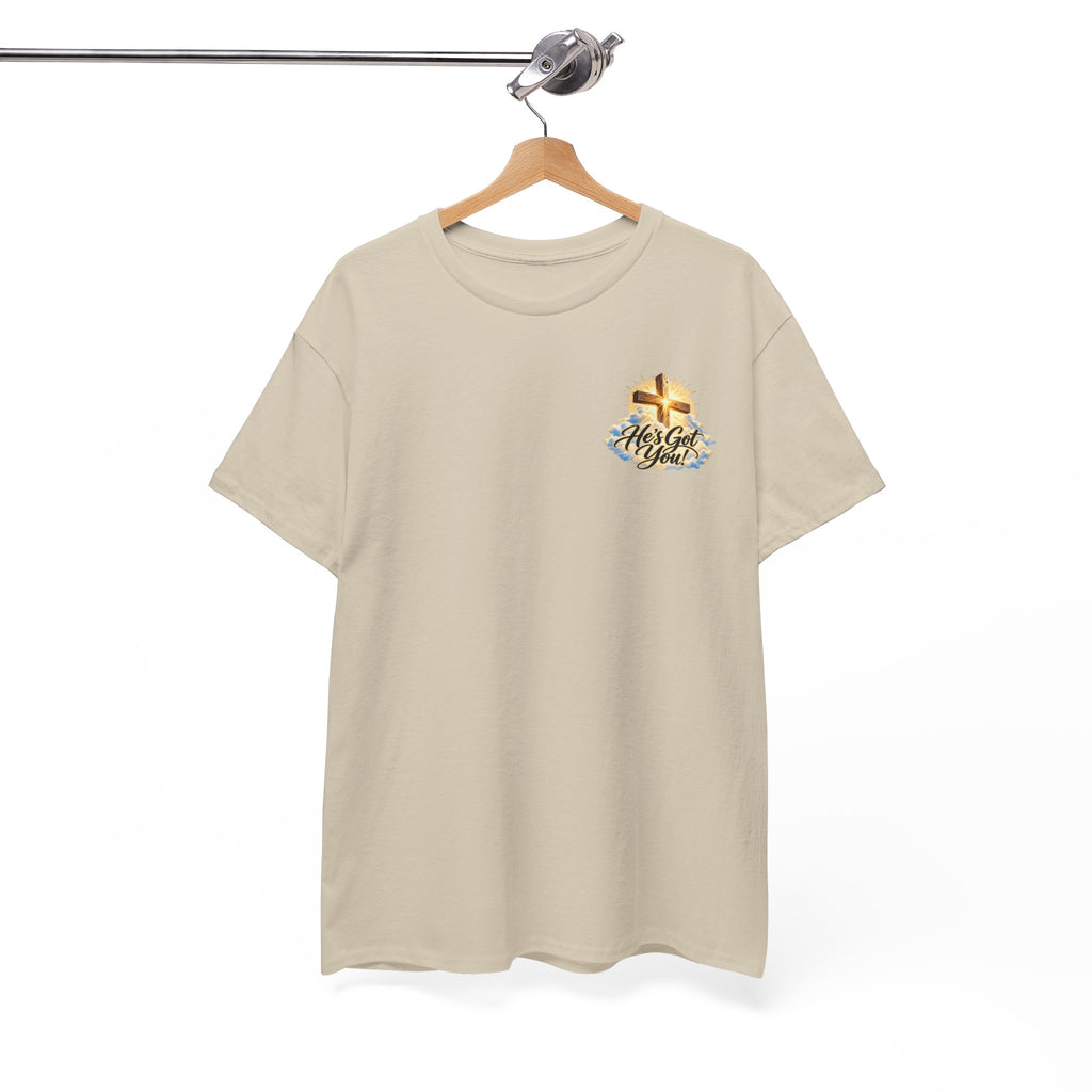 Don't Overthink It He's Got You Tee — Christian Cross Inspirational T‑Shirt
